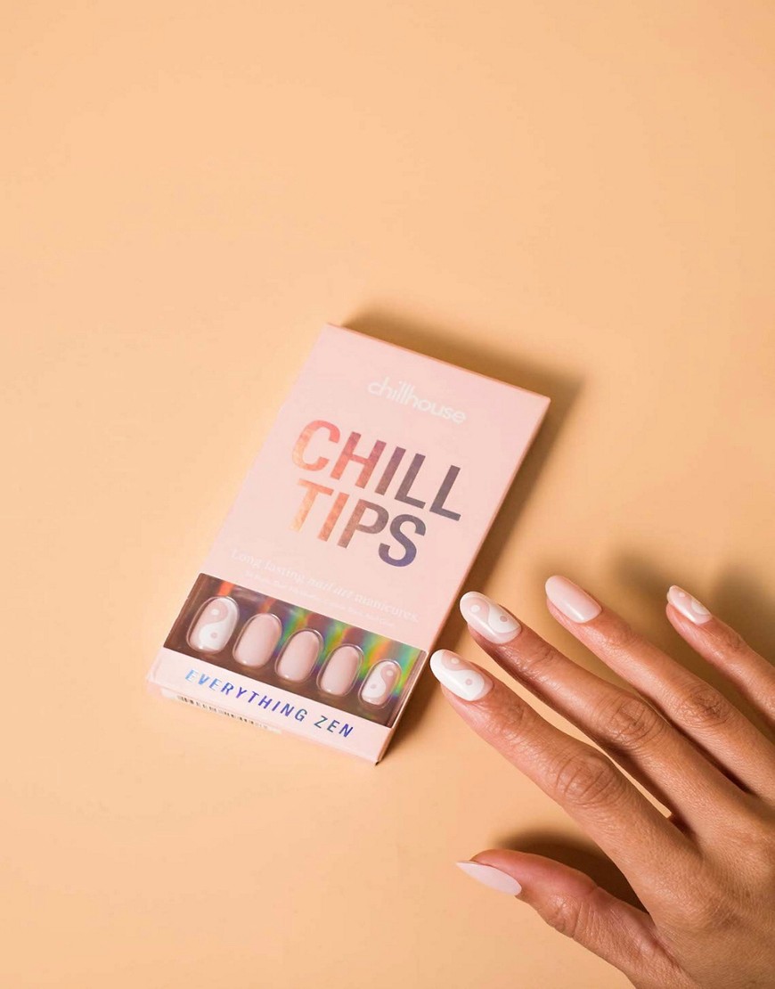 Chillhouse Chill Tips Reusable Press-on Nails in Everything Zen-Multi