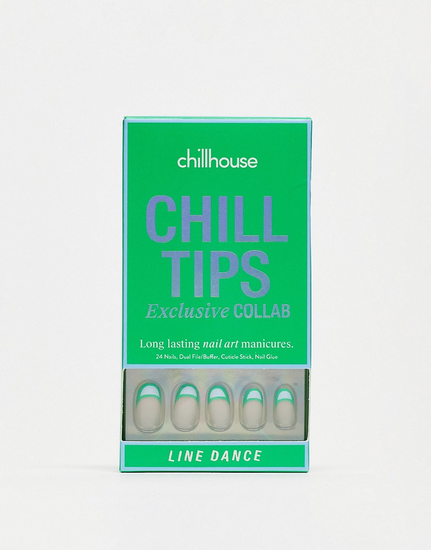 Chillhouse X Lauren Ladnier Chill Tips Press-on Nails In Line Dance-multi