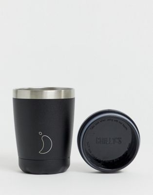 Chillys - Zwarte koffiemok van 340 ml-Multi