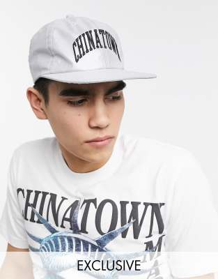 Chinatown Market Arc 3M reflective baseball cap in silver