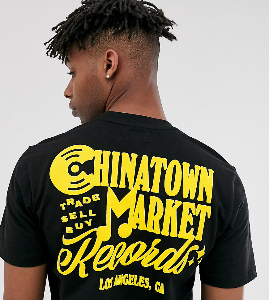 Chinatown - Market Chinatown Records - T-shirt in zwart