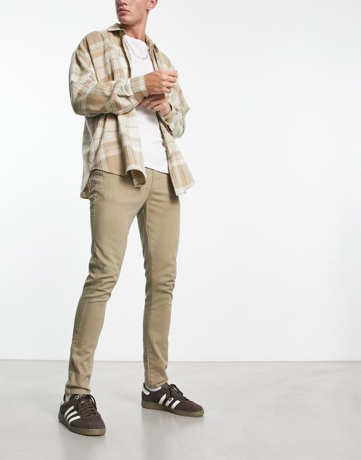 Chinos beis de corte pitillo de Bolongaro Trevor