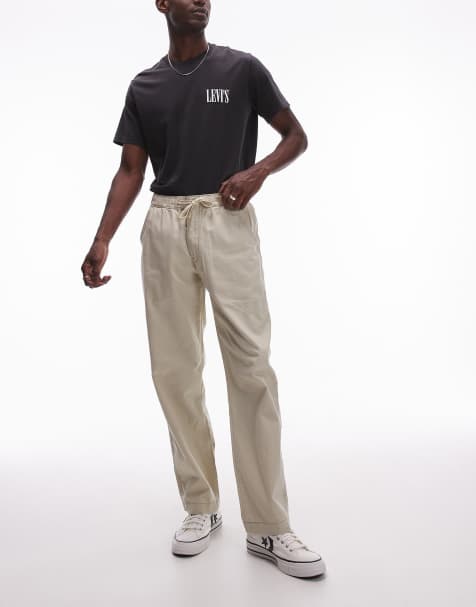 Chinos beis de corte suelto de lino de algodón XX Easy de Levi's - view 1