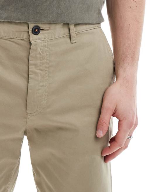 Chinos beis de corte tapered de Boss Orange, 3 de 5
