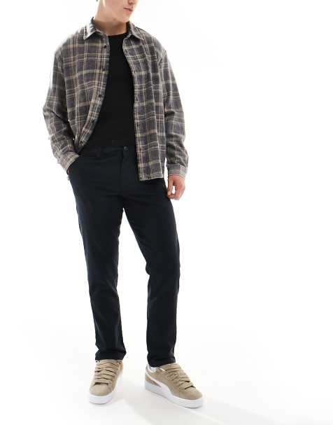 Chinos de corte slim en negro de ASOS DESIGN - view 1