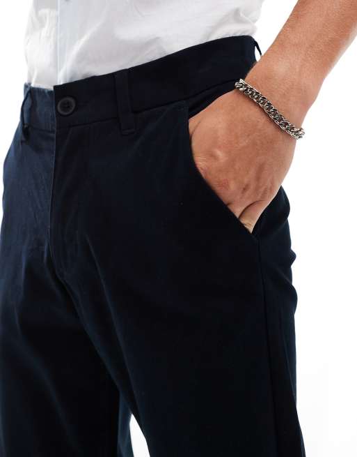 Chinos de vestir azul marino de French Connection, 4 de 5