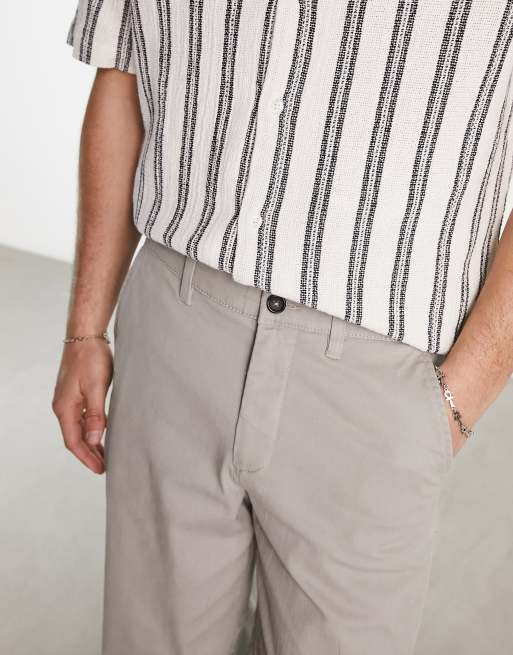 Chinos gris claro de pernera ancha de ADPT , 4 de 4