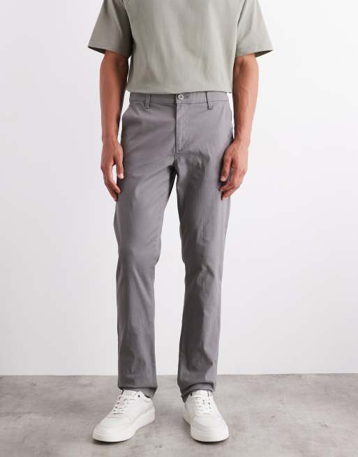 Chinos grises de corte slim de ASOS DESIGN, 2 de 5