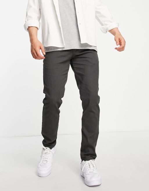 Chinos grises de corte slim de Jack & Jones Intelligence