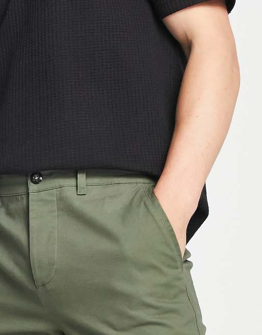 Chinos muy ajustados en caqui de ASOS DESIGN, 3 de 4