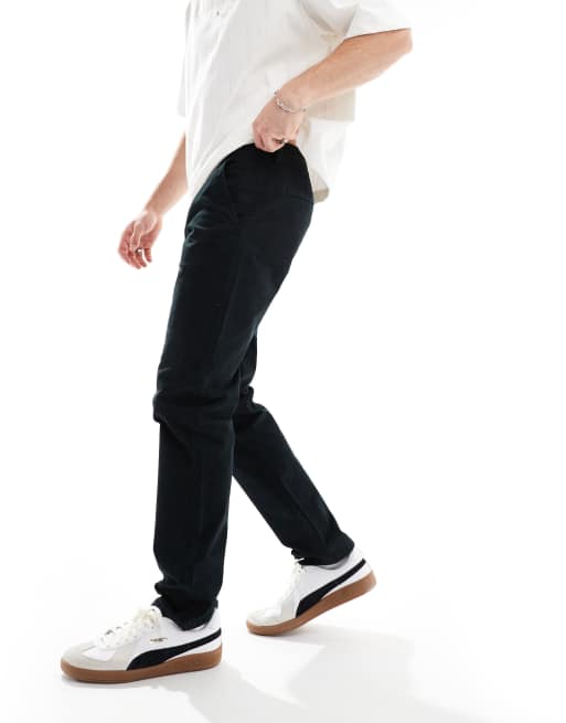 Chinos negros de estilo casual y corte slim de River Island, 2 de 5