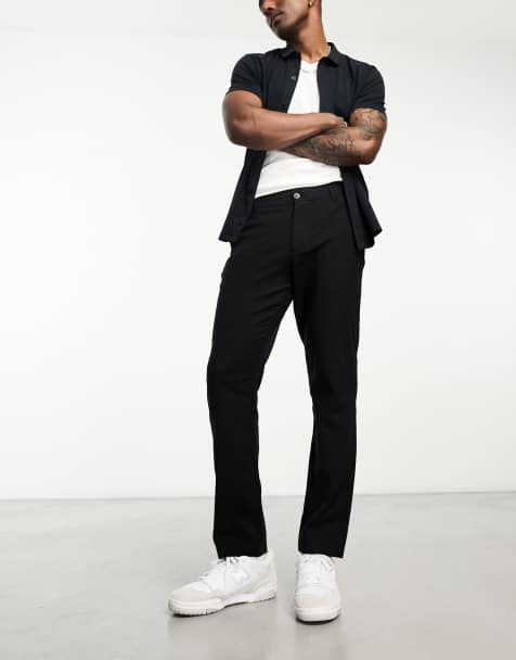Chinos negros de mezcla de lino de Jack & Jones Intelligence - view 1
