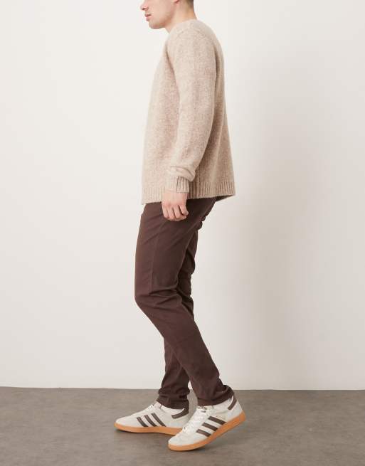 Chinos pitillo marrones de ASOS DESIGN, 3 de 5