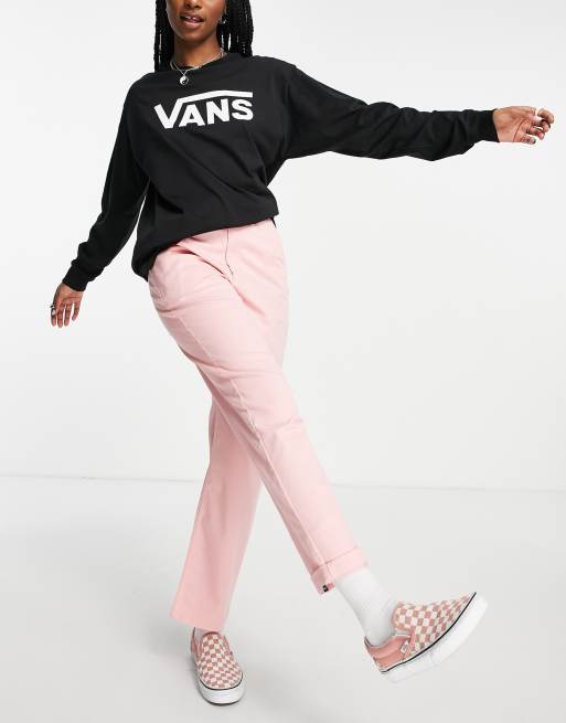 Pantalones cheap vans rosas