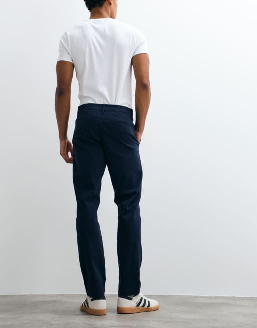 Chinos slim en azul marino de ASOS DESIGN, 3 de 5
