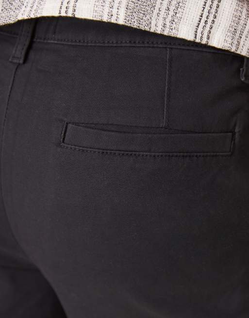 Chinos tapered en negro de ASOS DESIGN, 4 de 5