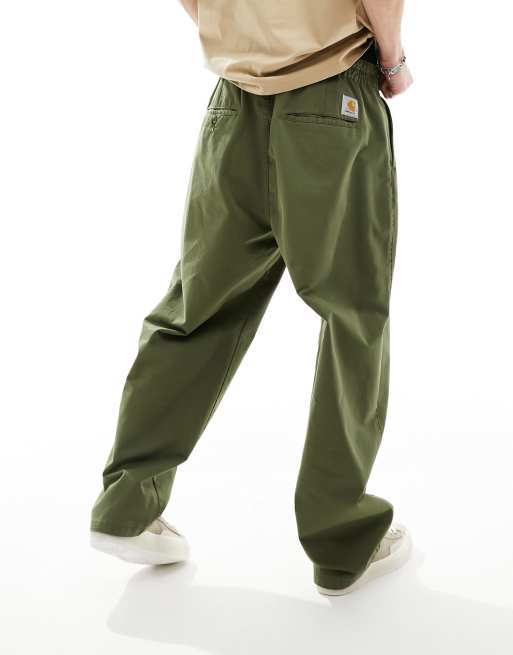Chinos verdes holgados Marv de Carhartt WIP, 2 de 5