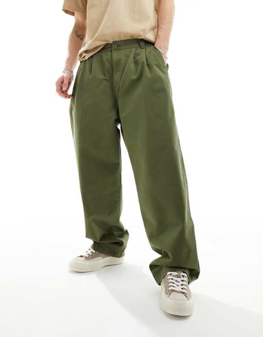 Chinos verdes holgados Marv de Carhartt WIP, 4 de 5