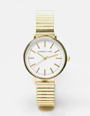 Christin Lars classic bracelet watch in gold - Click1Get2 Sale