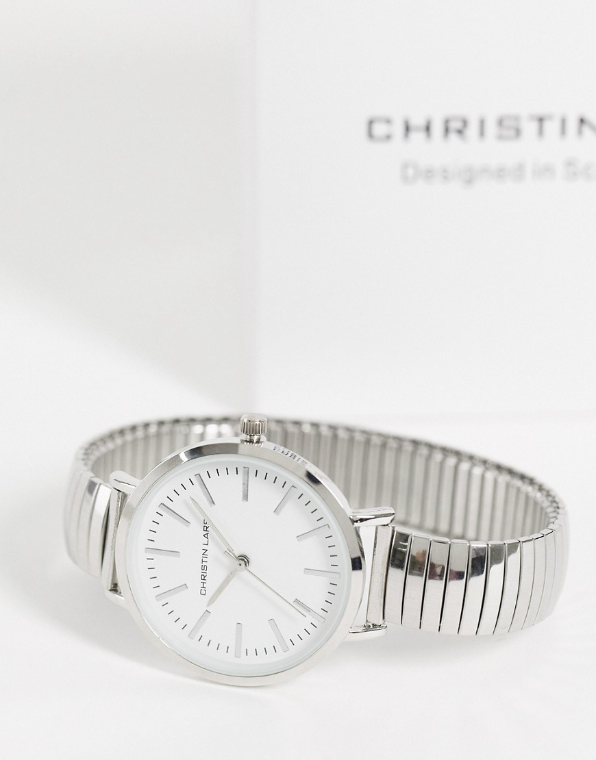 Christin lars silver bracelet watch