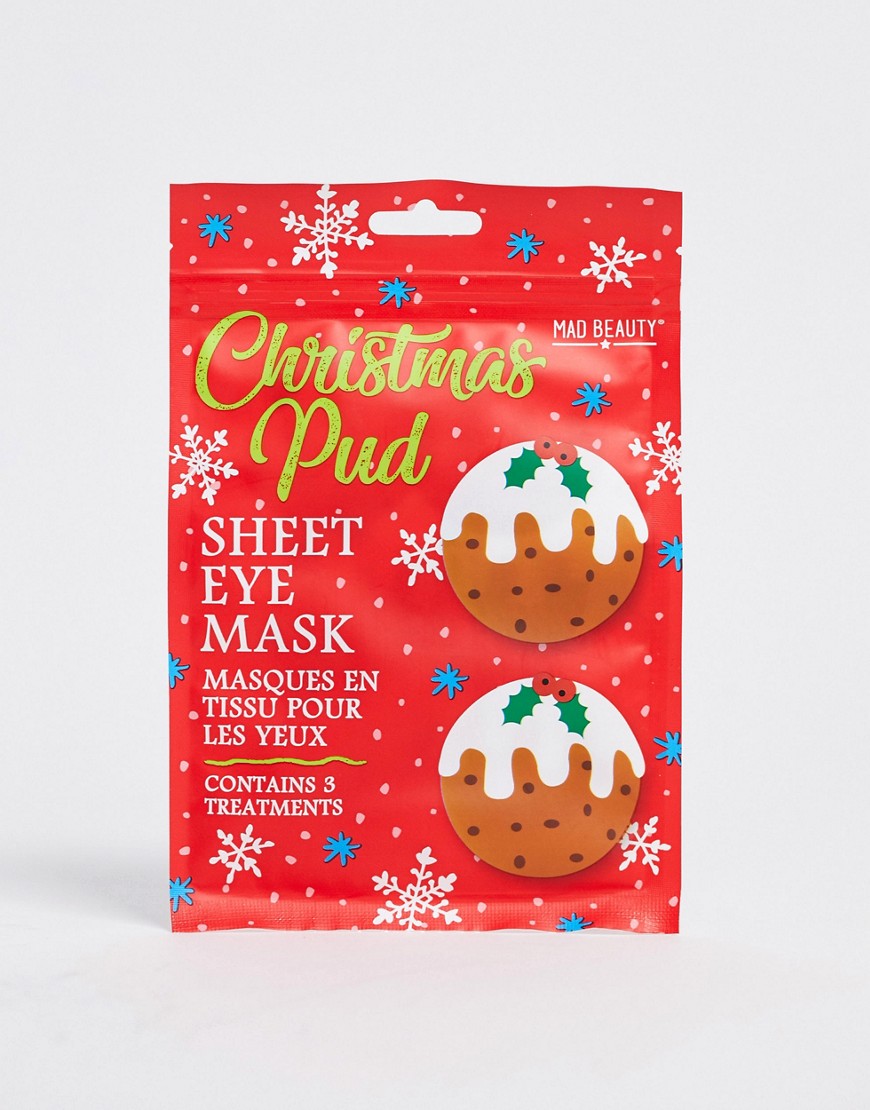 Christmas Pudding Eye Masks-No Colour