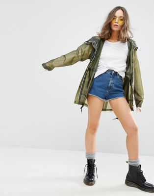 chubasquero mujer asos