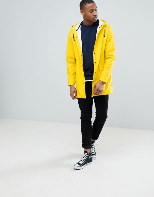 Chubasquero impermeable en amarillo de ASOS DESIGN ASOS