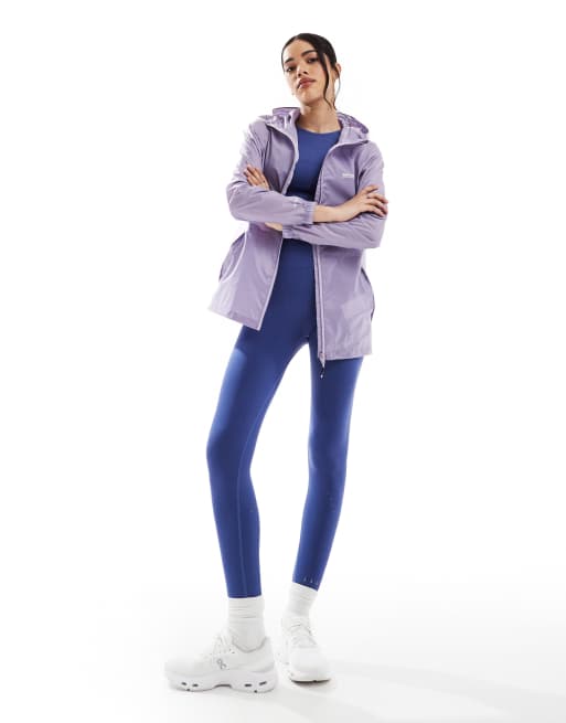 Chubasquero morado impermeable para mujer Pack-It III de Regatta, 3 de 4