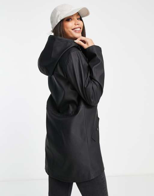 Chubasquero negro de Vero Moda Tall , 2 de 4