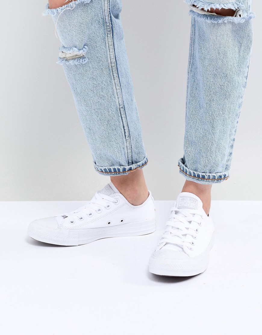 Chuck Taylor Ox hvide sneakers fra Converse