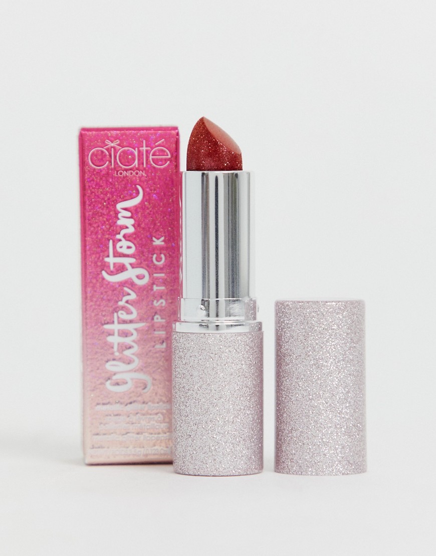 Ciate London - Glitter Storm Lipstick - Lippenstift, Flash Rose-Roze