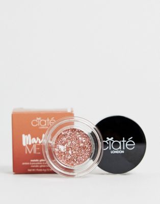 Ciate London Marbled Metals Metallic Glitter Eyeshadow - Gilded - ASOS Price Checker