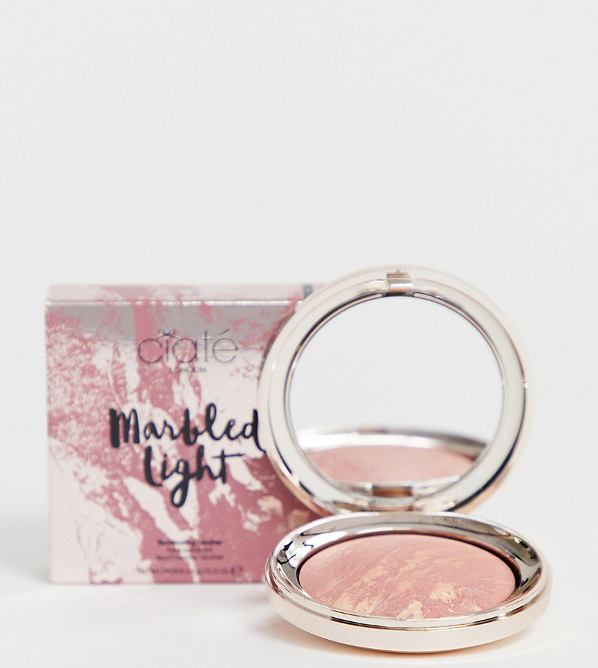 Ciate London X ASOS - EXCLUSIEF - Marbled Light - Lichtgevende blush - Halo-Roze