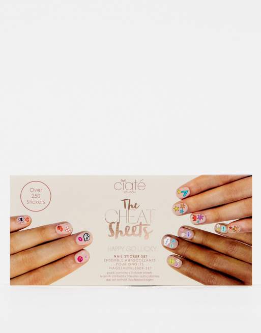 Ciaté – The Cheat Sheets – Happy Go Lucky – Nagelklistermärken
