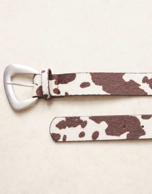 Cinturón con estampado de vaca de My Accessories Curve , 2 de 3