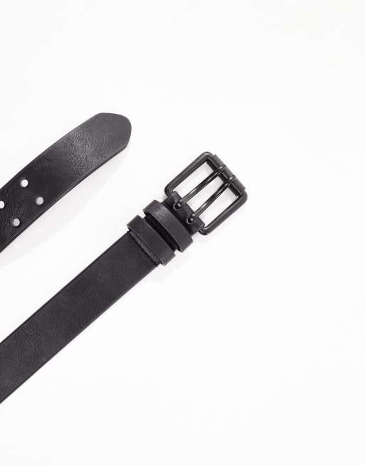 Cinturón de vestir negro de ASOS DESIGN, 2 de 3