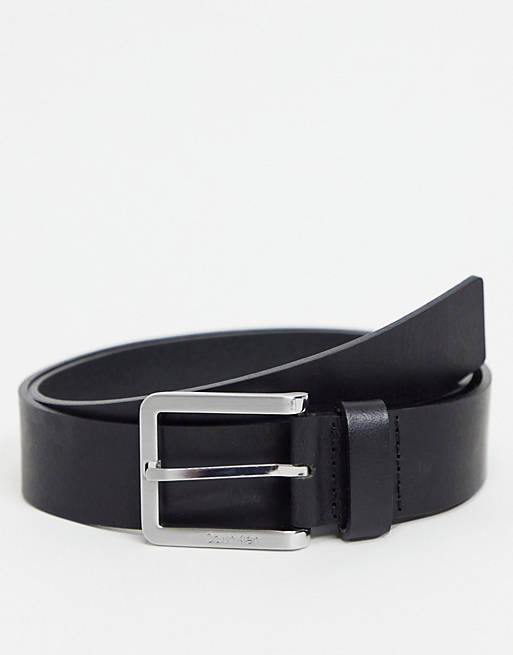 Hombre Cinturones | Cinturón negro de 35 mm de Calvin Klein - CR97842