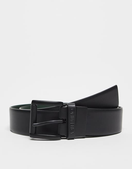 Cinturón negro y marrón reversible Litech de Valentino