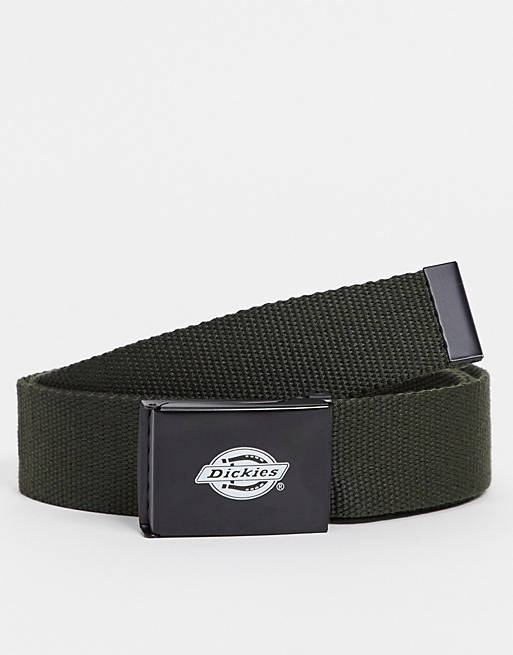 Hombre Cinturones | Cinturón verde oliva Orcutt de Dickies - ZB12370