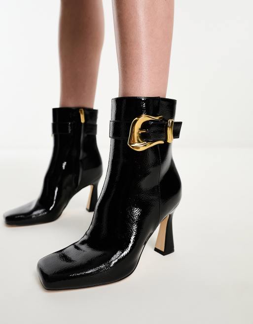 Bottines discount dorées asos