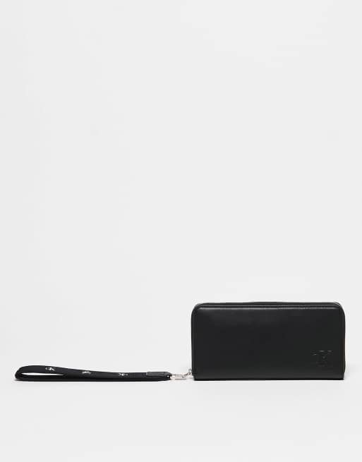 CK Jeans - Porte-monnaie en cuir - Noir