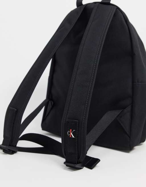 CK One campus backpack in black