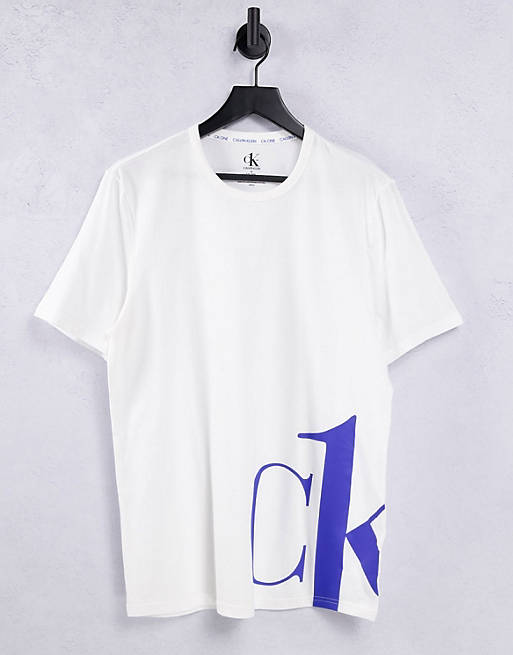 CK One crew t-shirt in white