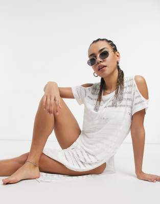 calvin klein beach dress Slip into summer ease. This is the mini dress of the moment, now on  CalvinKlein.com