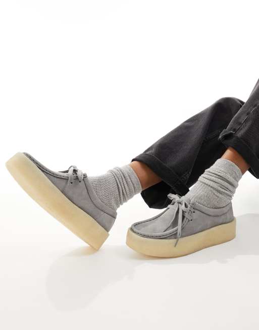 Clark Originals - Cupsole - Schoenen in donkergrijs suède
