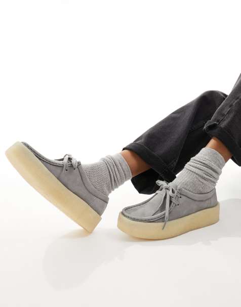 Clark Originals – Cupsole – Schuhe aus Wildleder in Dunkelgrau - view 1