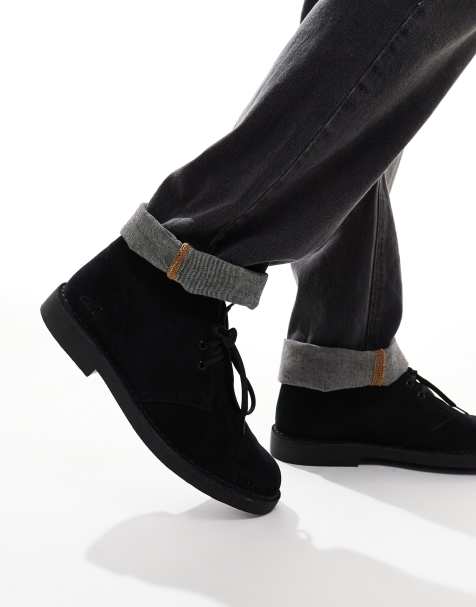 Clarks Desert Evo boots in black - view 1