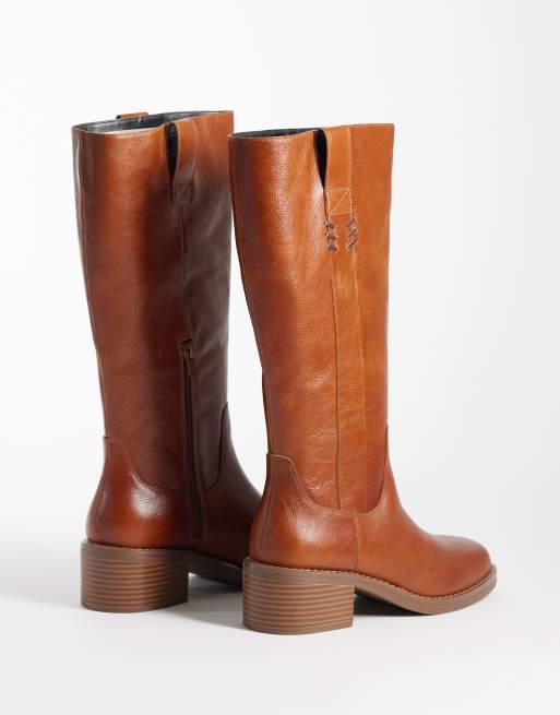 Clarks Digby Ranch boots in tan leather, 4 of 4