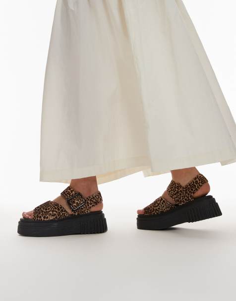 Clarks - Evamar Wish - Sandaler med leopardprint - view 1