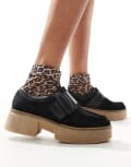 [Clarks] Clarks Linoso monk shoes in black 37 BLACK